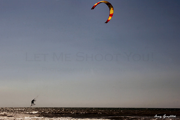Kite surfing